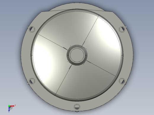 气动制动缸俯视缩略图