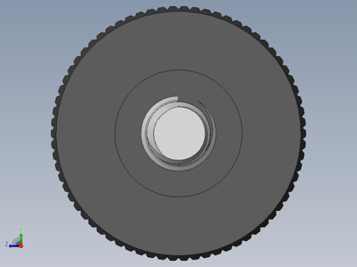 滚花旋钮-Knurled Knob 0.25x1.000x1.500.SLDPRT右视缩略图