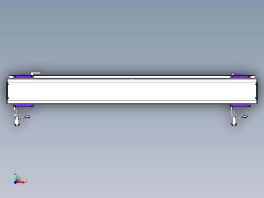 威洛博VL系列3d模型模组2VL14S1Y-S1050前视缩略图