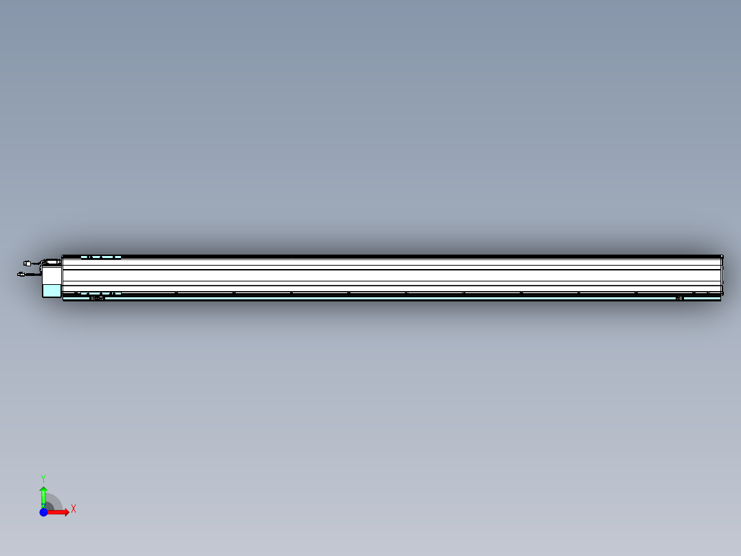 威洛博VBF同步带传动一般环境VBF14-L45-S2000-BLD-ZP40-C3前视图