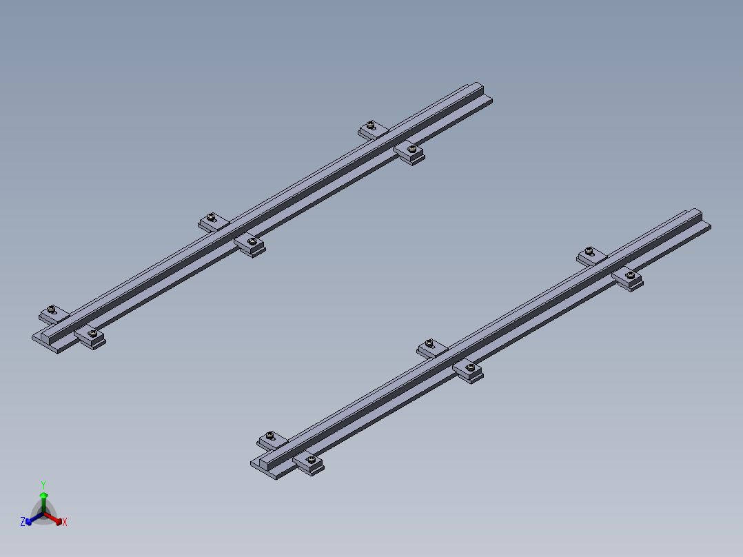 小轨道正等轴测图