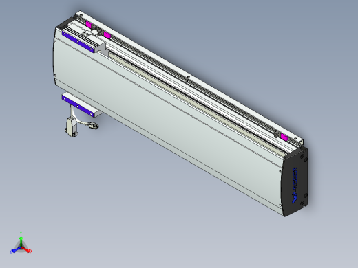 威洛博VL系列3d模型模组VL17E1Y-S600
