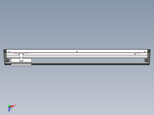 威洛博VL系列3d模型模组VL17E1Y-S600俯视缩略图