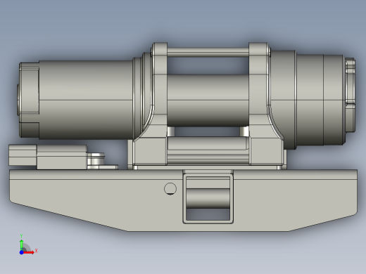 ATV 绞盘 3500 磅--stl stp前视缩略图