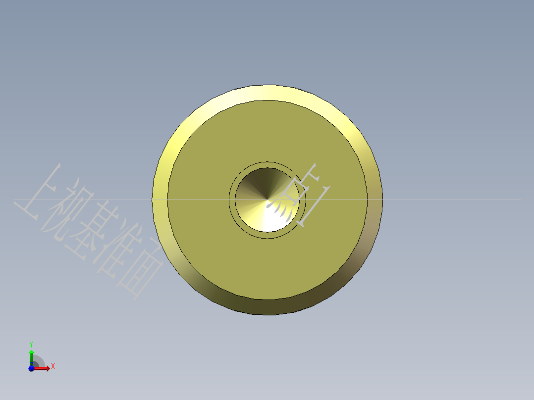 S8 气缸接头前视图