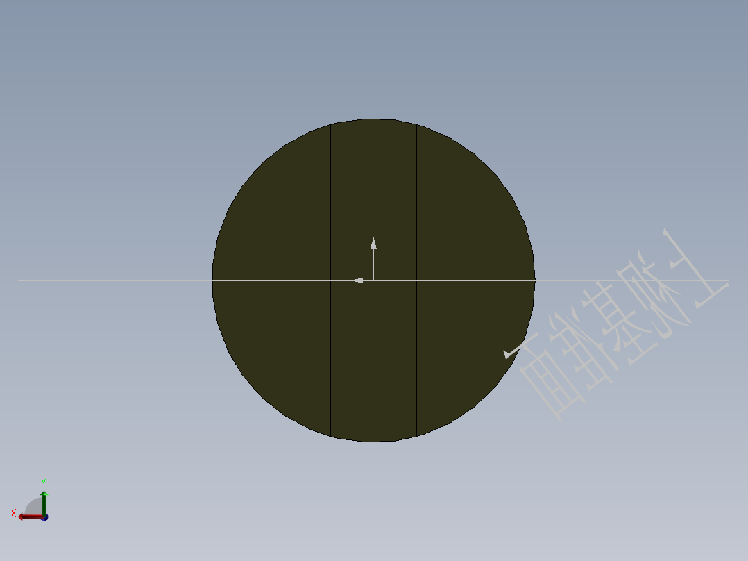 S8 气缸接头后视图