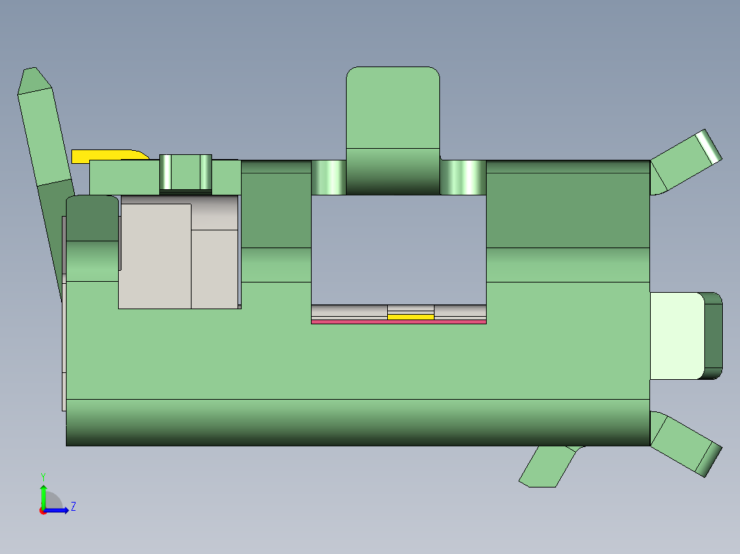 微型USB 3左视图