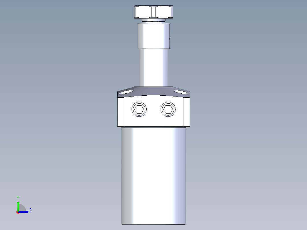 KOSMEKLHA0400-GR-Q15多系列多零件图纸模型左视图