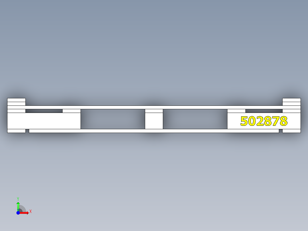 托盘 设计模型 (28)前视图