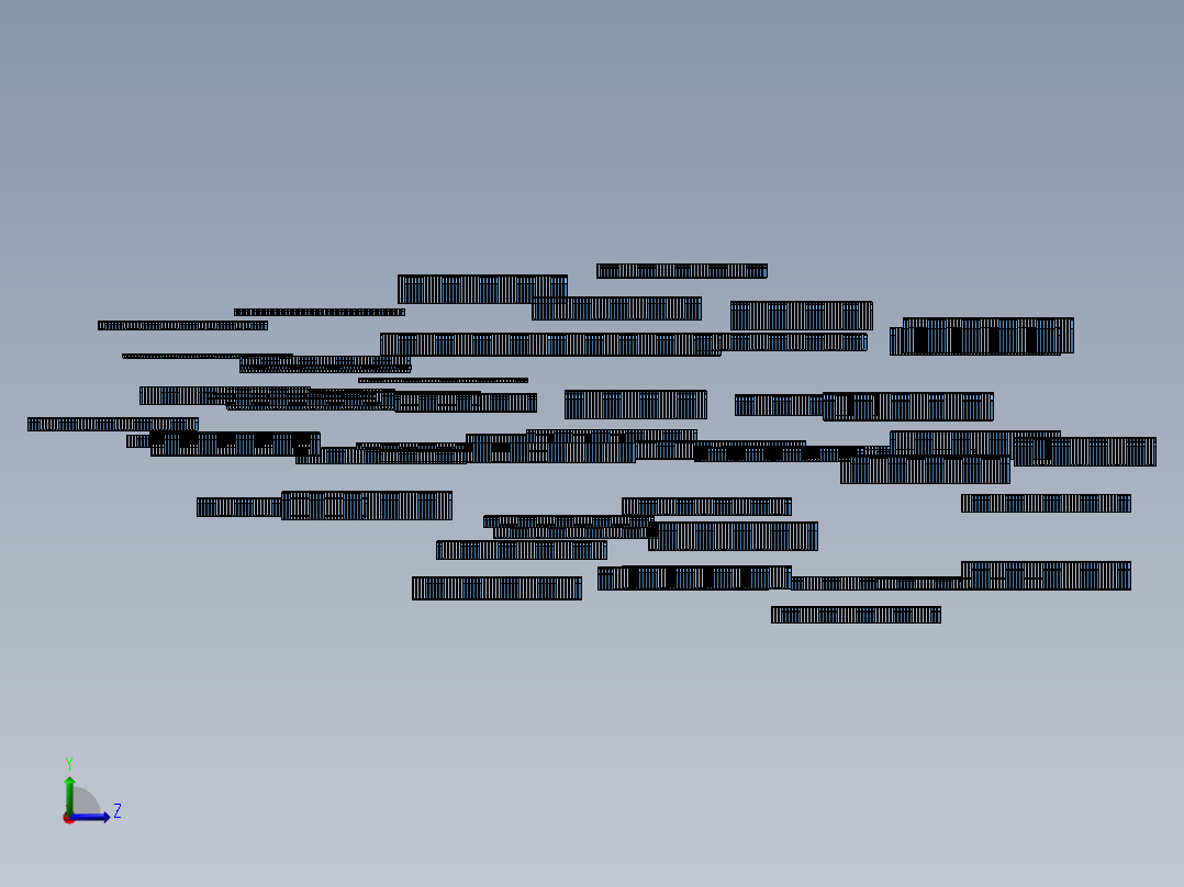 线槽55款左视图