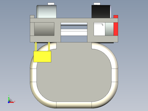 罐式半挂车前视缩略图