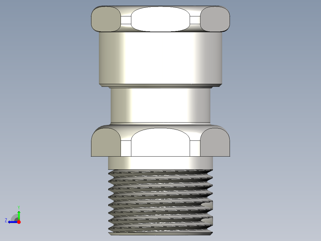 霍克501-421-Os-M20不锈钢电缆密封套右视图