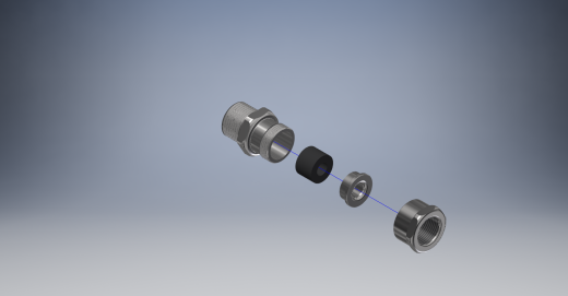 霍克501-421-Os-M20不锈钢电缆密封套缩略图