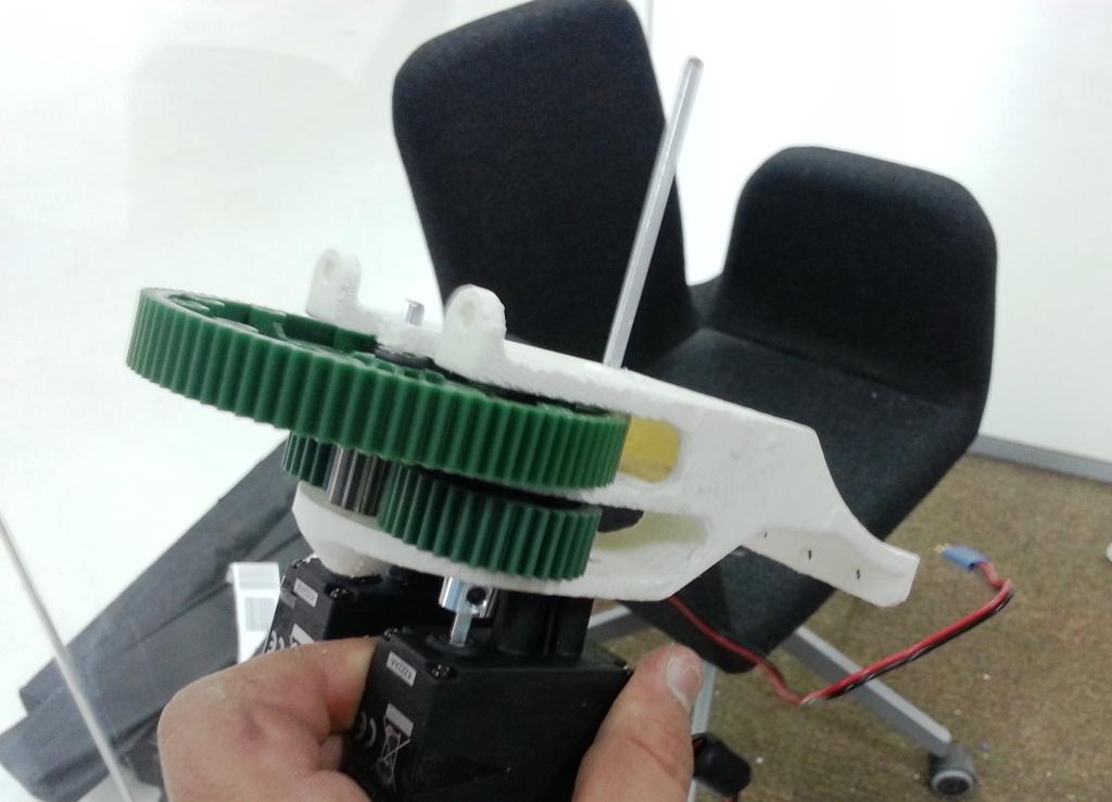 Vex全向轮发求机器人三维建模图纸 STEP格式图档