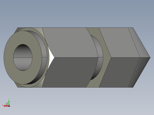 卡套式工业通用硬管接头4-4_vbu-s后视缩略图