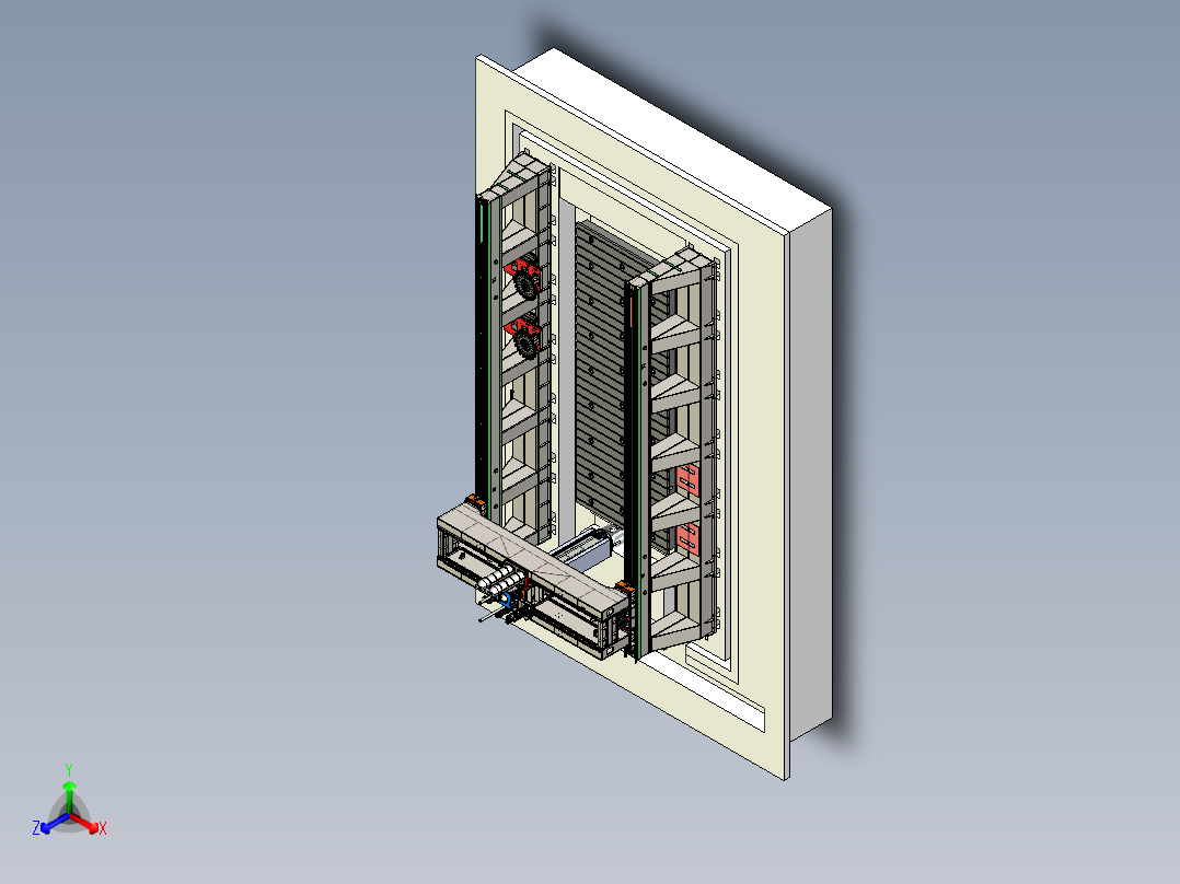 天车动梁五轴大龙门加工中心8030