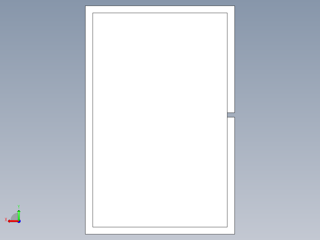 天车动梁五轴大龙门加工中心8030后视图