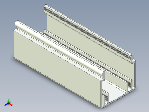 型材-KJN CABLE CONDUIT 40X40 KJN511011.STEP