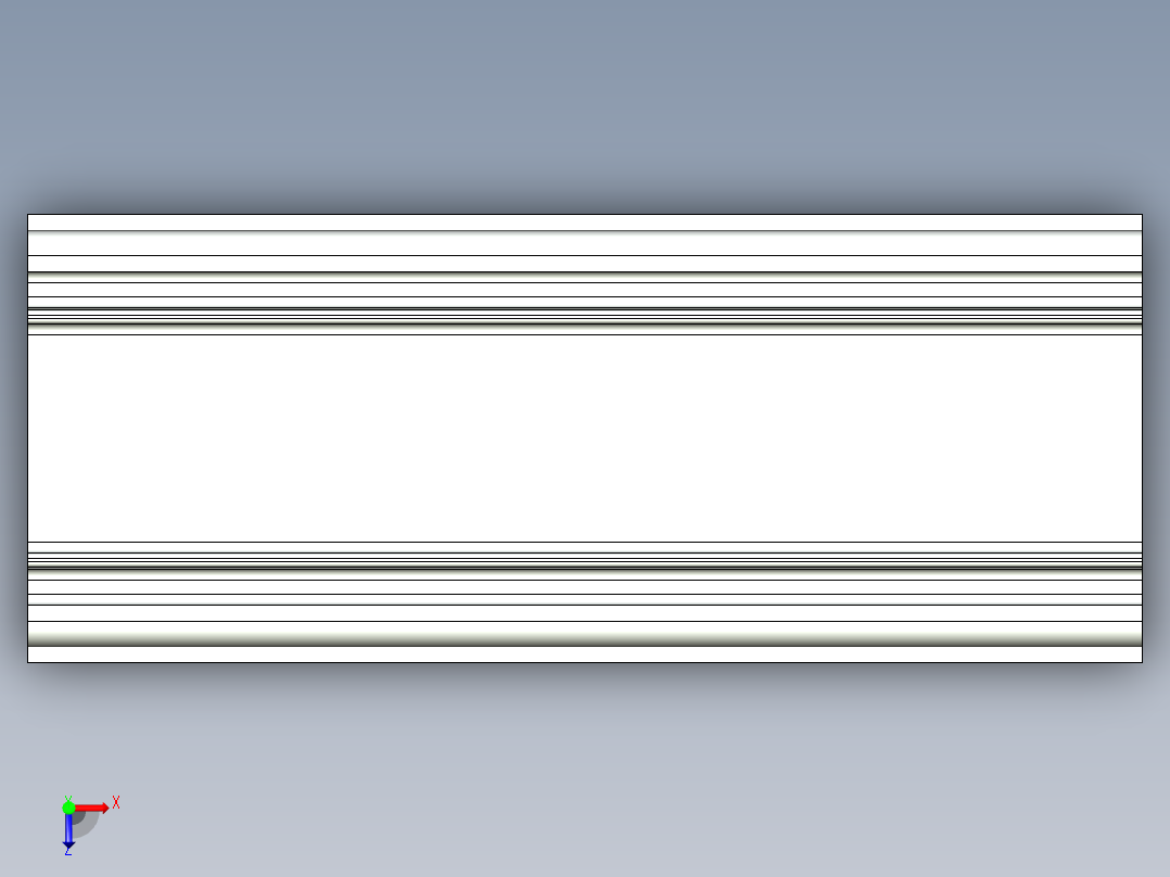 型材-KJN CABLE CONDUIT 40X40 KJN511011.STEP俯视图