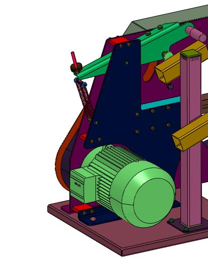 小型家用台式平面砂光磨刀砂带机