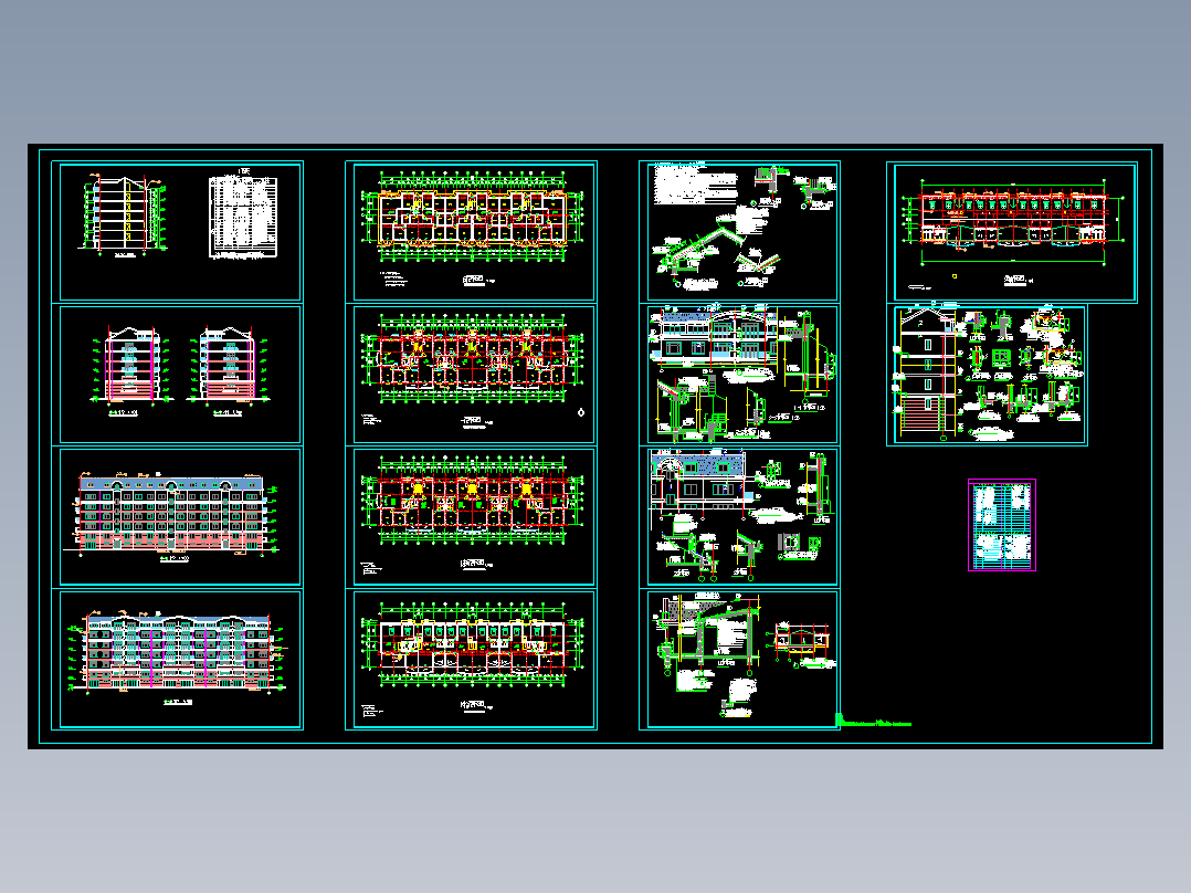 某小区多层住宅套图