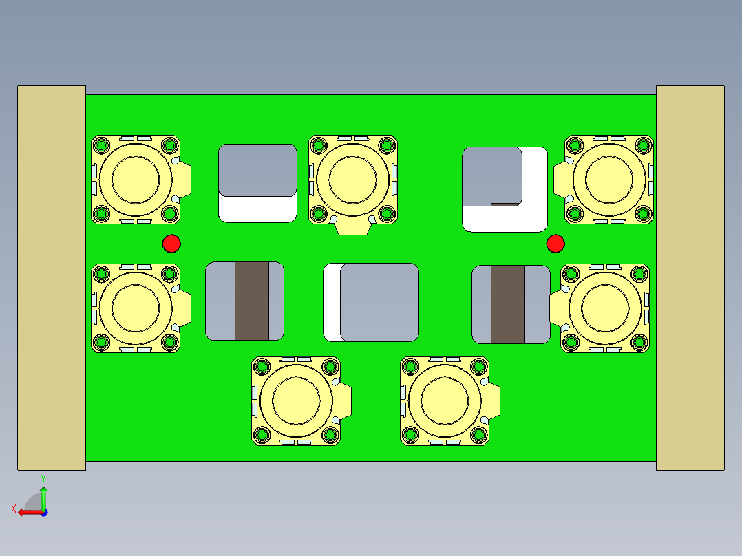 HP NCT-C-笔记本CNC工装夹具三维模型CNC1-200429后视图