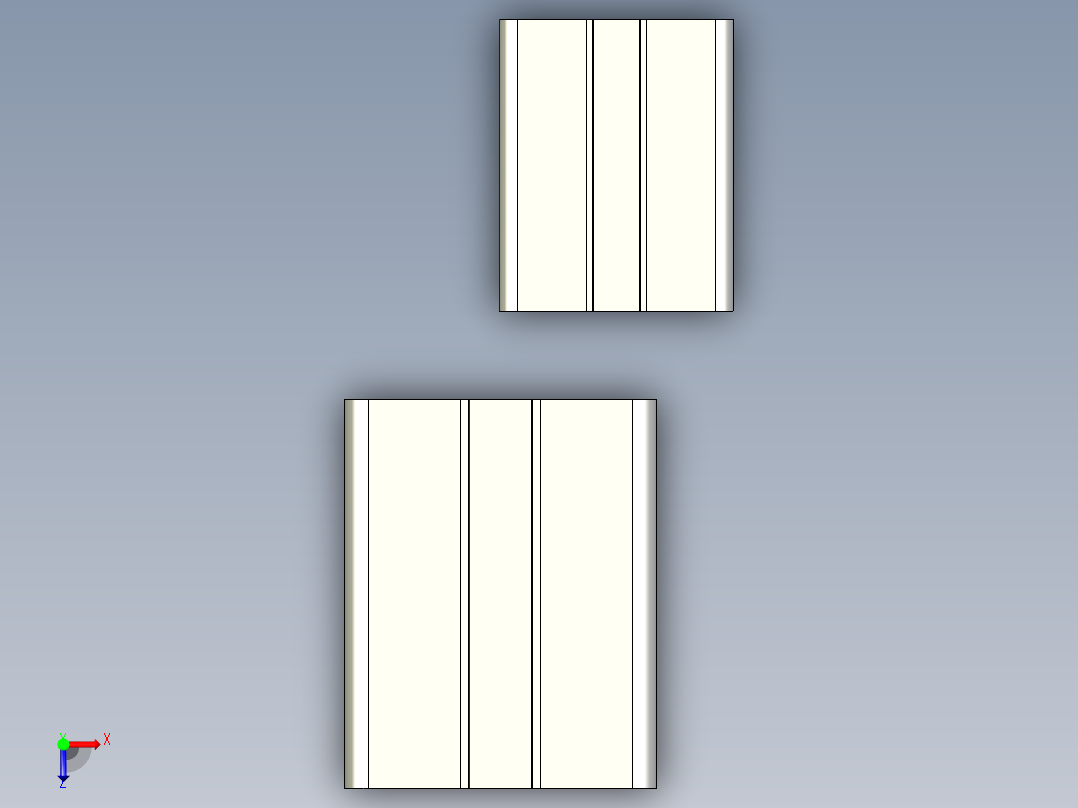 精益管 (8)俯视图