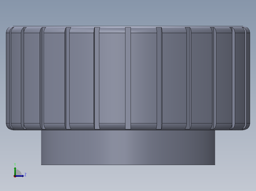 液压油箱呼吸器左视图