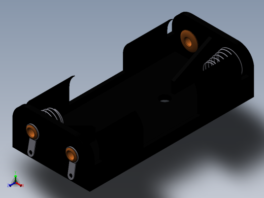 电池仓、电池正等轴测缩略图