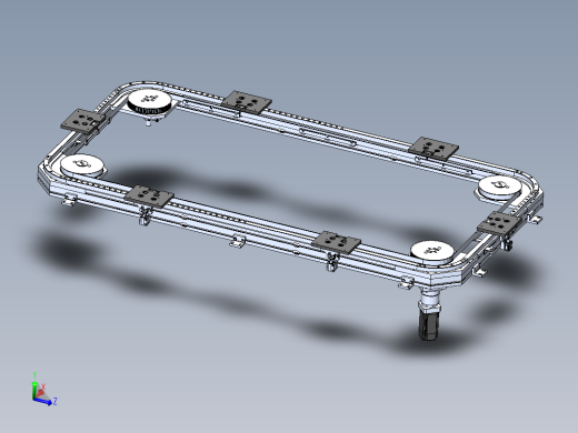 皮带环形导轨 矩形