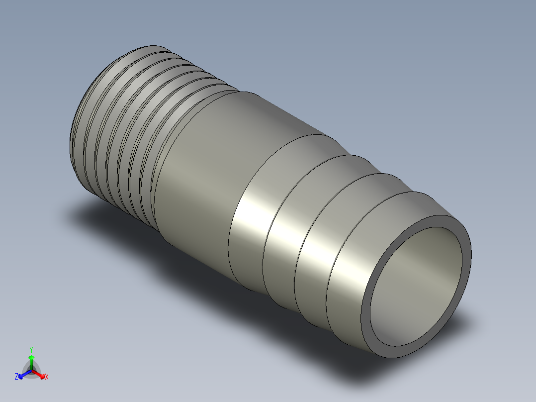 螺纹管水管接头-直通 DN10
