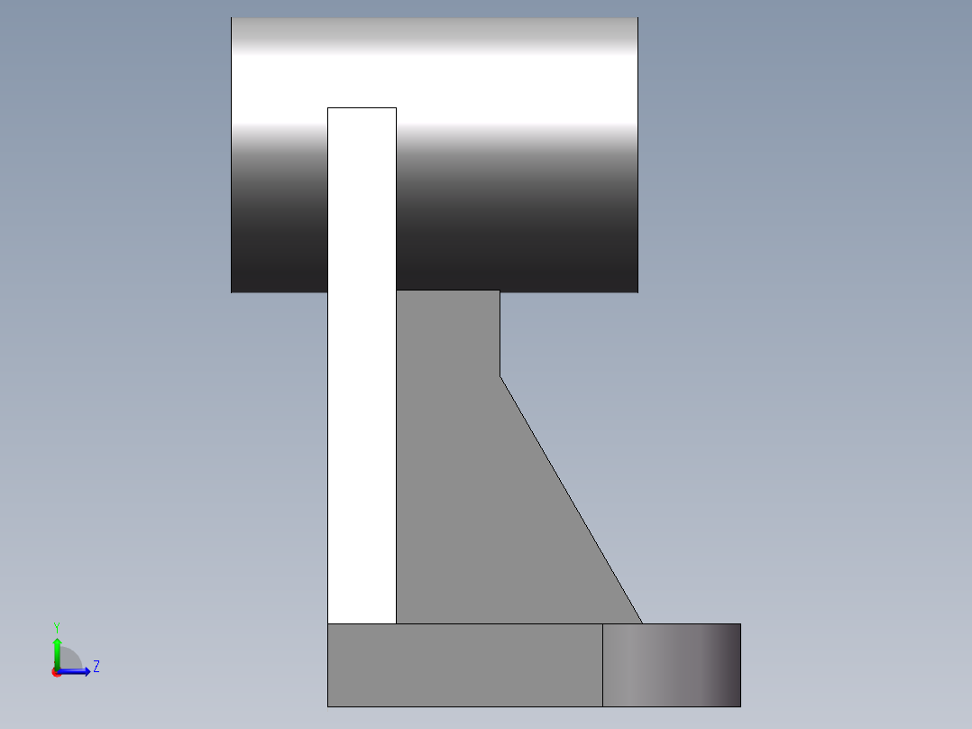 SW练习题左视图