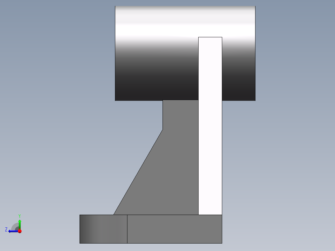 SW练习题右视图