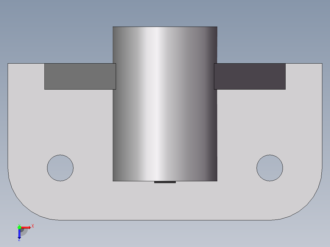 SW练习题俯视图