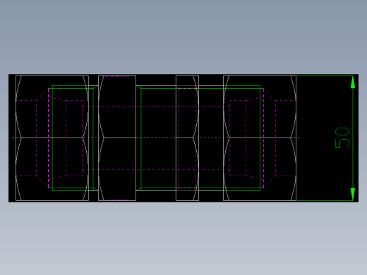PARKER管接头EO Bulkhead union SV30S71(16)_top