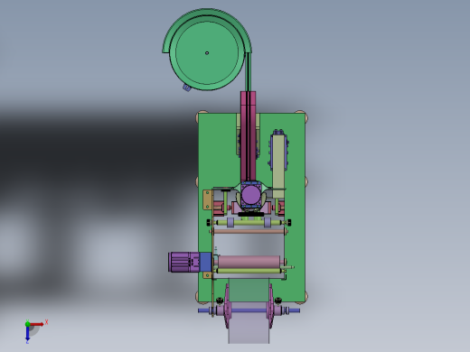工业用打包机    sw22俯视缩略图