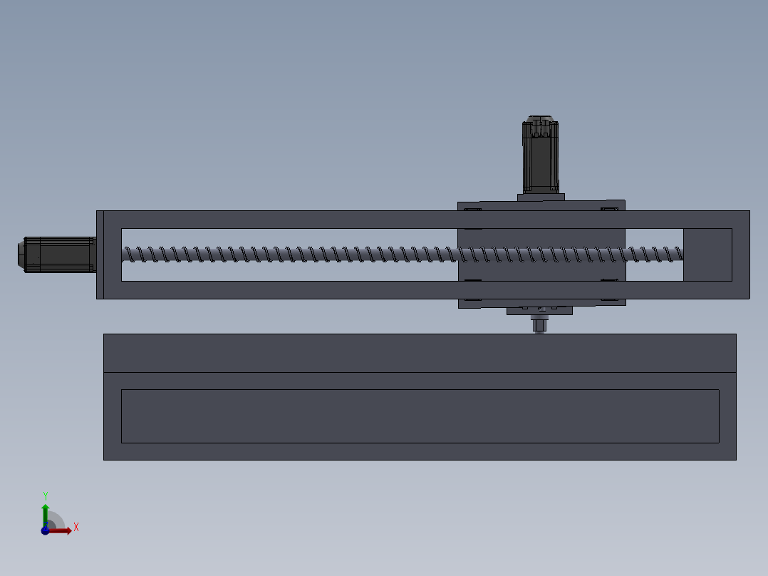 自动攻丝机前视图