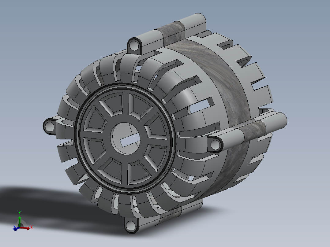 交流发电机外壳