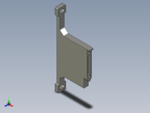 气源处理器安装支架526074_MS6_WPB