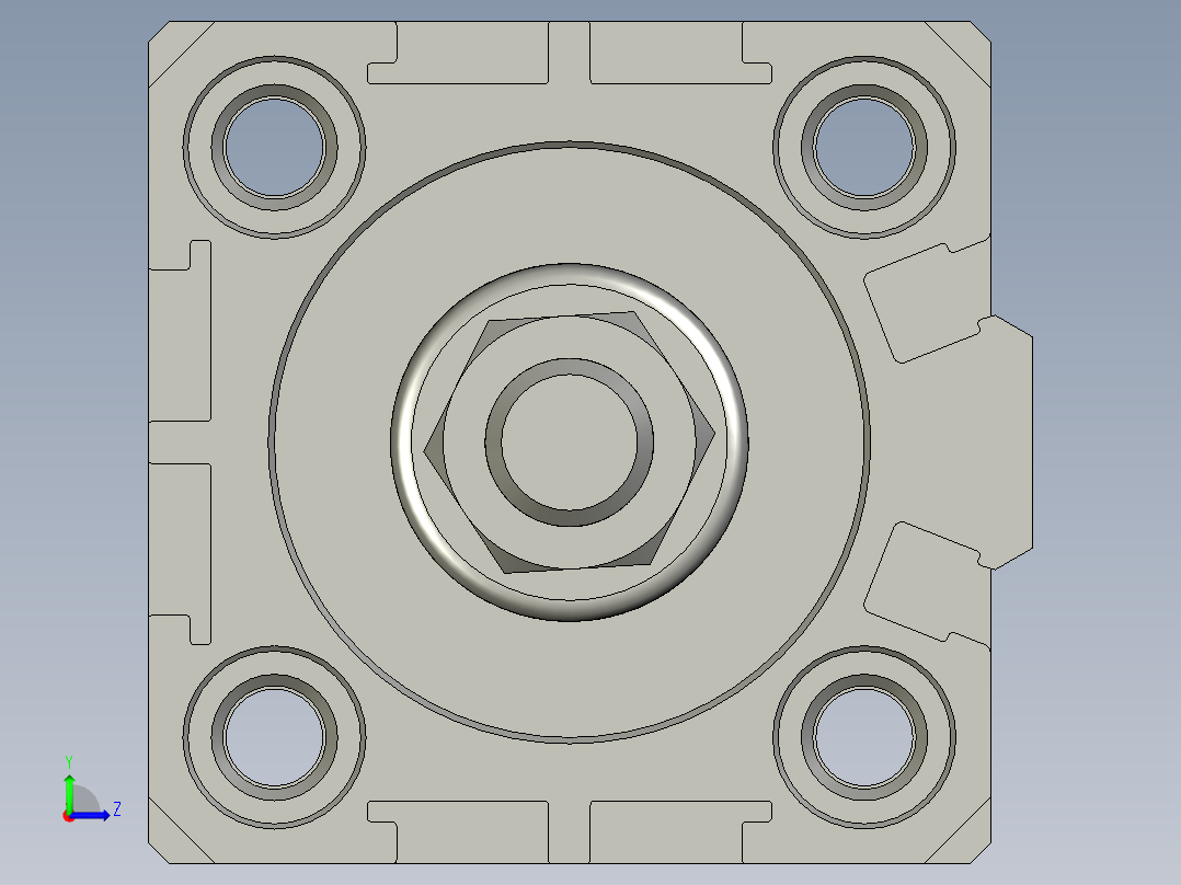 SDA25x20B(1)+()左视图