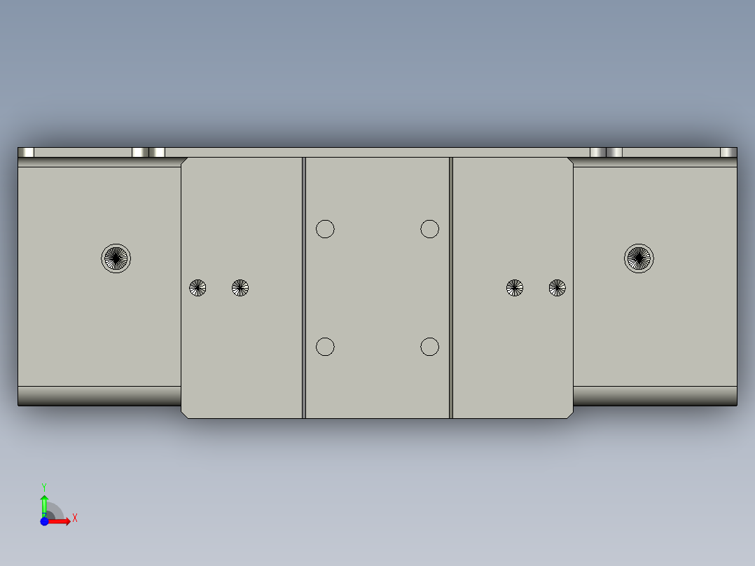 浮动转轮机构2前视图