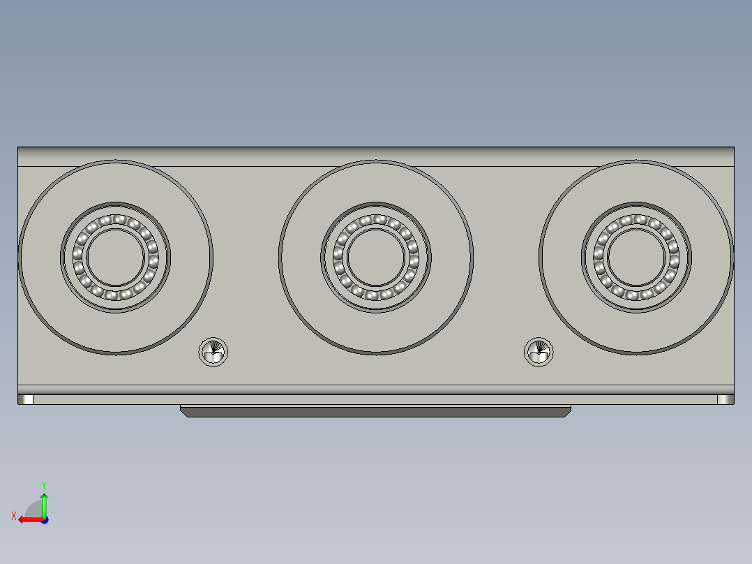 浮动转轮机构2后视图