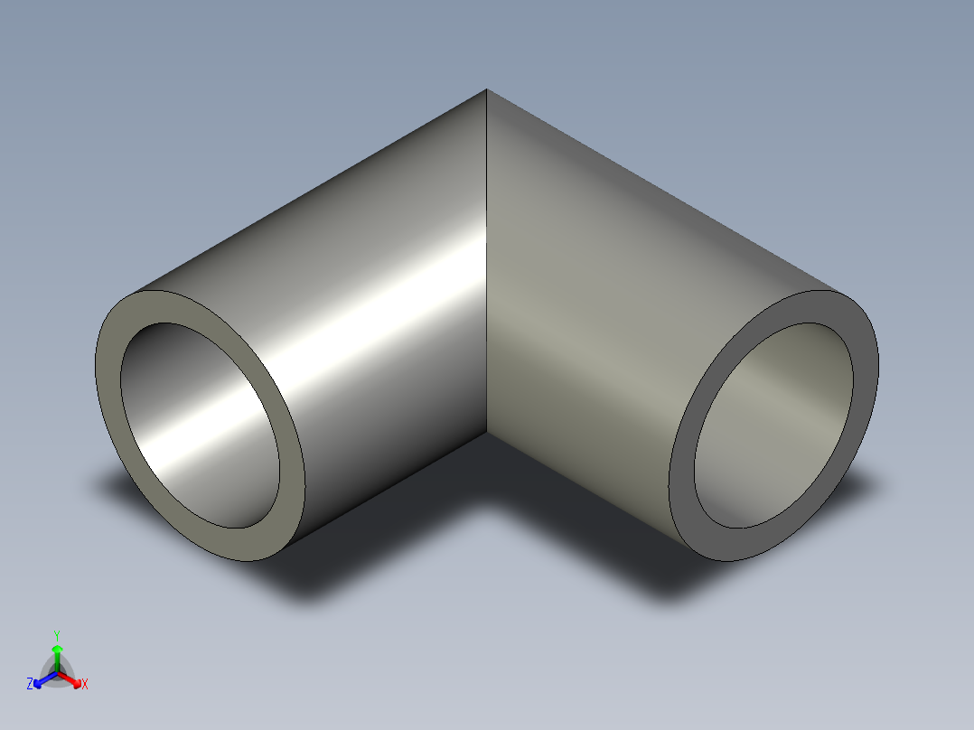 90接头G1-20171207Z001主视图