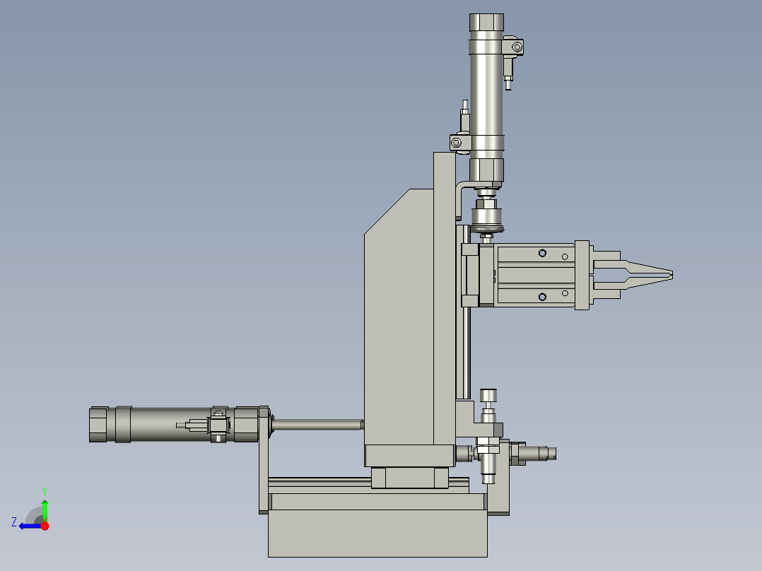wz1-9-12撕纸组件右视图