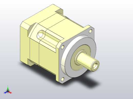法斯顿KPL90减速机3D模型Soidworks设计