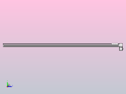 皮带直线轴半封闭可选导轨TPA-HNB-120D-110-L2150-RP-Y-P40-N3左视缩略图