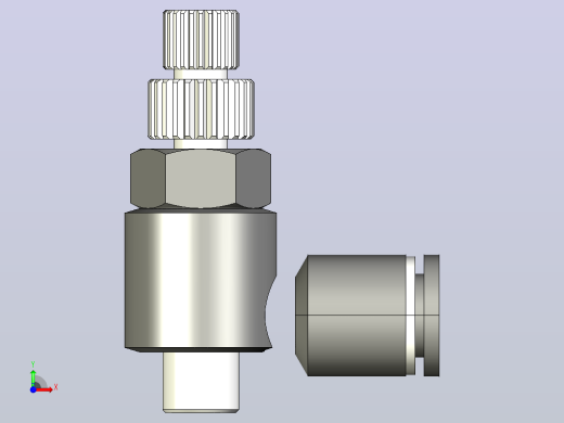 MSE-C(Mini Elbow)塑体插入式管接头[013093105] (2)前视缩略图