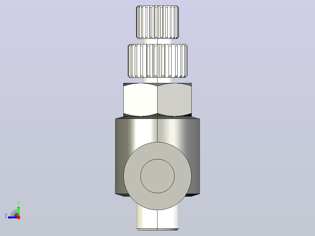 MSE-C(Mini Elbow)塑体插入式管接头[013093105] (2)右视图