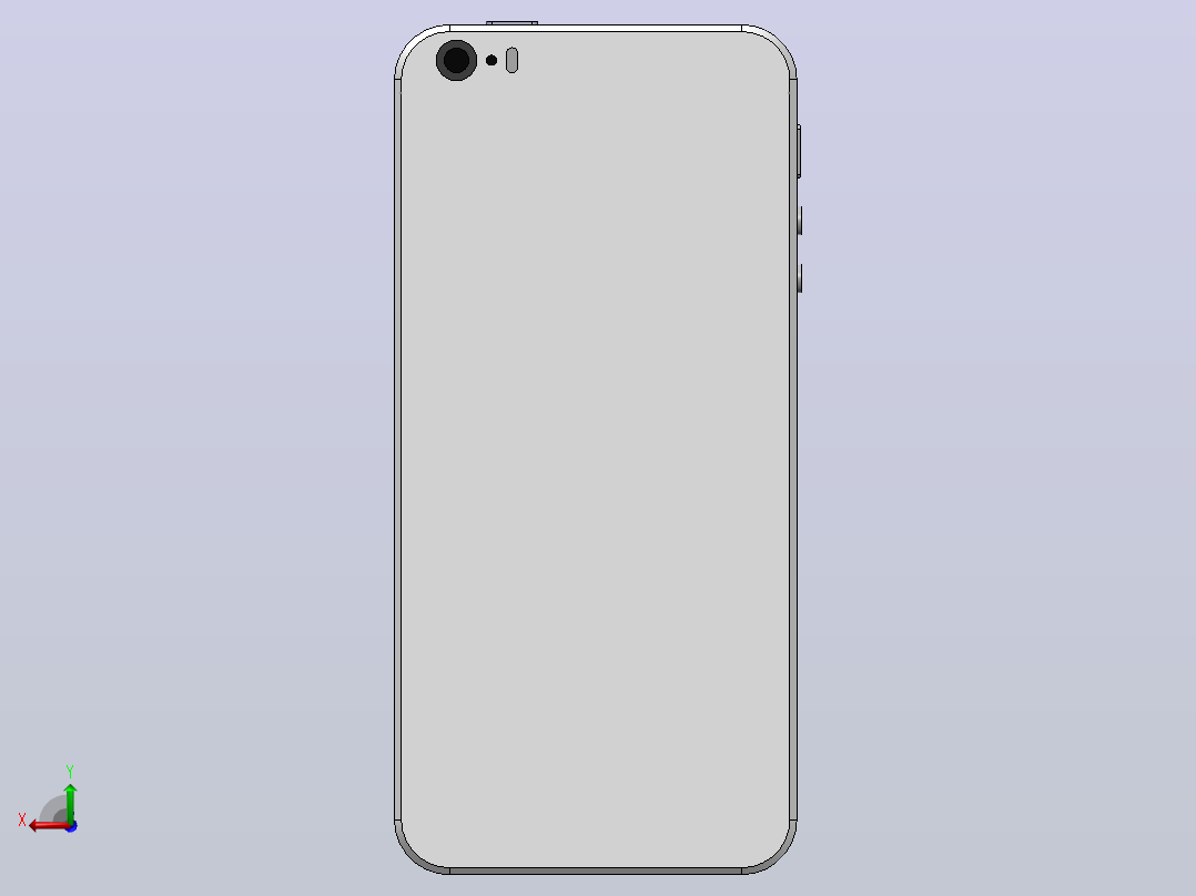Phone 5s 831后视图