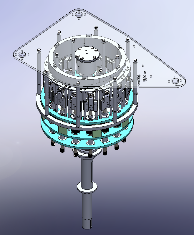 瓶子螺纹加工头3D图纸 Solidworks设计